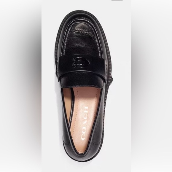 🦋Coach Black Leah Loafers 👞 - Picture 2 of 11
